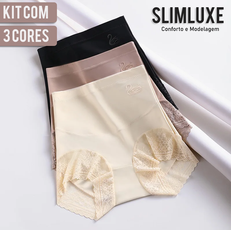 Calcinhas SlimLuxe™ - Elegância e Modelagem em um Só Produto